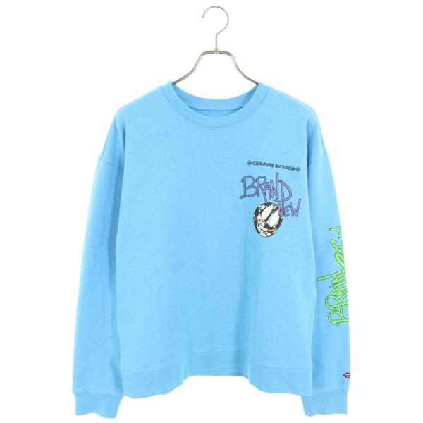 CHROME HEARTS クロムハーツ スウェット サイズ:M PPO BRAIN NEW CHROME HEARTS クロムハーツ スウェット サイズ:M PPO BRAIN NEW