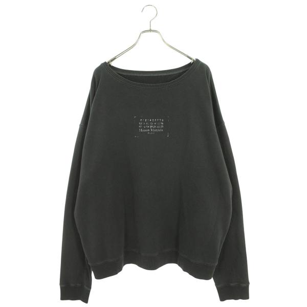 メゾンマルジェラ サイズ:M  25SS  S50GU235 スタンプロゴクルーネックスウェット 新古品 SB01 Maison Margiela（メゾンマルジェラ） サイズ:M 25SS S50GU235