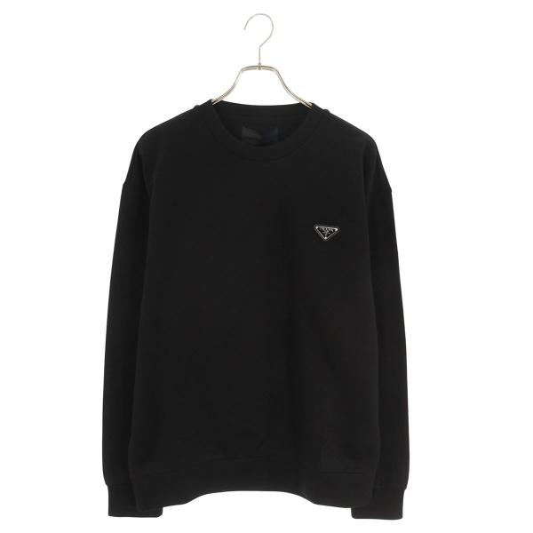 PRADA ダークグレー スウェット S PRADA（プラダ） サイズ:XL UJL90B テクニカルコットンスウェット