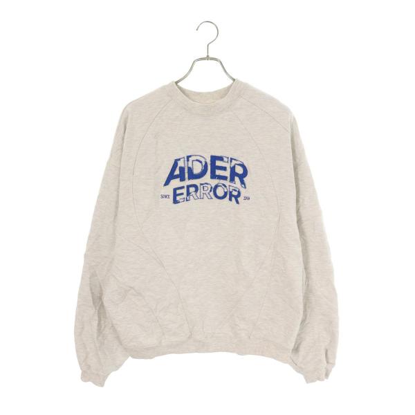 n*n様 アーダーエラー　スウェット ADER error（アーダーエラー） サイズ:L BMADFWSW0106OT ロゴワッペン