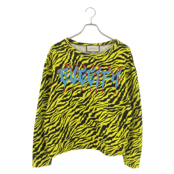 グッチ  497246 XJAKT アニマル柄スウェット メンズ XS GUCCI（グッチ） スウェット サイズ:XS 497246 XJAKT アニマル柄