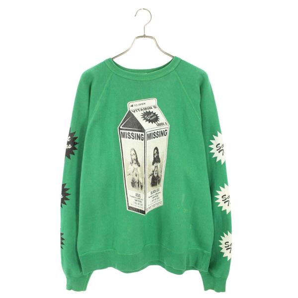 SAINT Mxxxxxx 定価68200円　セントマイケル　スウェット未使用 SAINT Mxxxxxx（セントマイケル） サイズ:XL SM-A21-0000-032