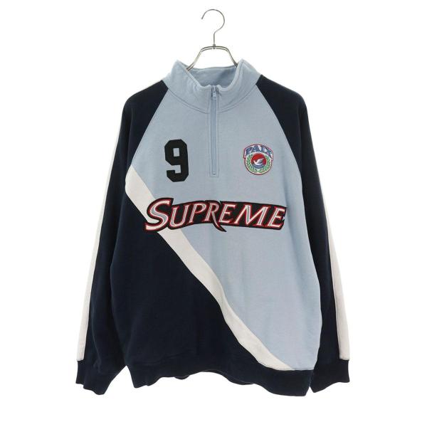 Supreme（シュプリーム） スウェット サイズ:L 24SS Equipe Half Zip 