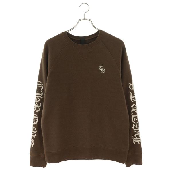 クロムハーツ  SLO RIDE CHロゴ刺繍クルーネックスウェット メンズ M CHROME HEARTS（クロムハーツ） スウェット サイズ:M SLO RIDE CHロゴ