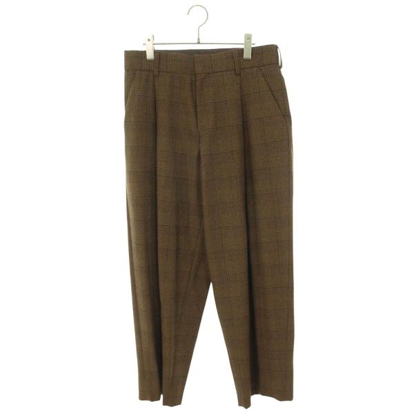 カラー kolor 22AW 22WCM-P03104 サイズ:1 グレンチェックトラウザー 
