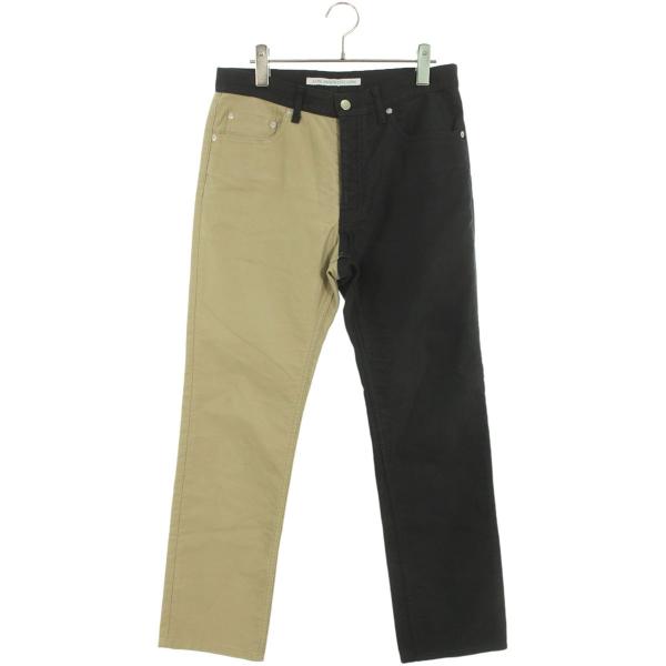 ジョンローレンスサリバン サイズ:46  2B007-0218-65 コットンバイカラーロングパンツ 中古 BS99 JOHN LAWRENCE SULLIVAN（ジョン ローレンス サリバン） サイズ:46