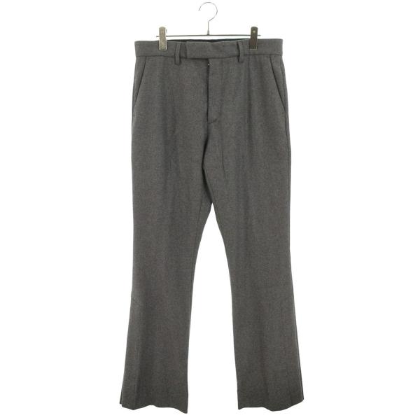 アミリ サイズ:50  SR3KA0040SMRW005 ウールウランネルフレアロングパンツ 中古 BS99 AMIRI（アミリ） サイズ:50 SR3KA0040SMRW005 ウールウランネルフレア