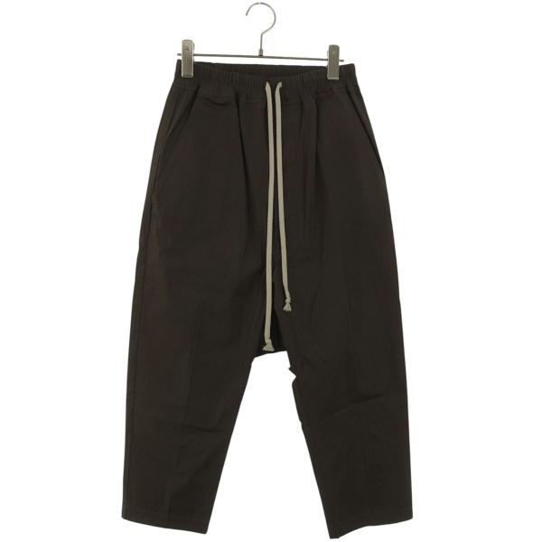リックオウエンス サイズ:44  25AW  RU02E1381-TE DRAWSTRING CROPPED ドローストリングクロップドロングパンツ 中古 SB01 Rick Owens（リック・オウエンス） サイズ:44 25AW RU02E1381-TE