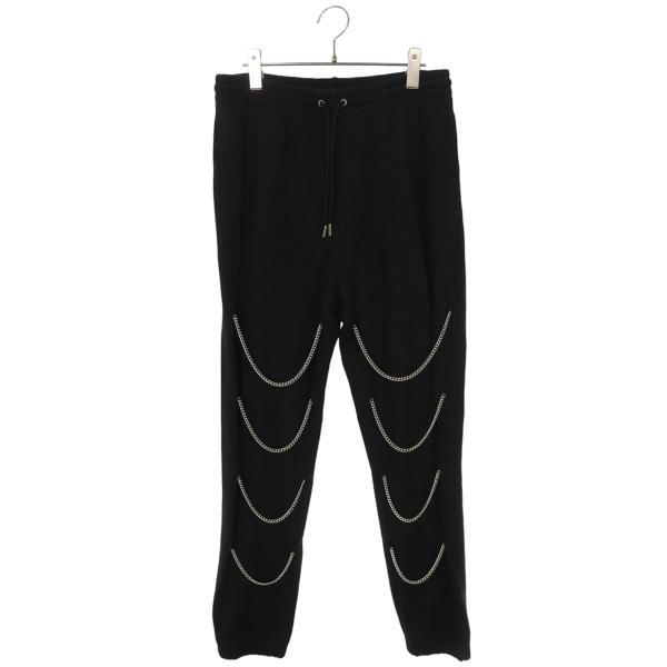 セリーヌ サイズ:M  2Z108052H チェーンジョガースウェットロングパンツ 中古 SB01 CELINE（セリーヌ） ロングパンツ サイズ:M 2Z108052H チェーン