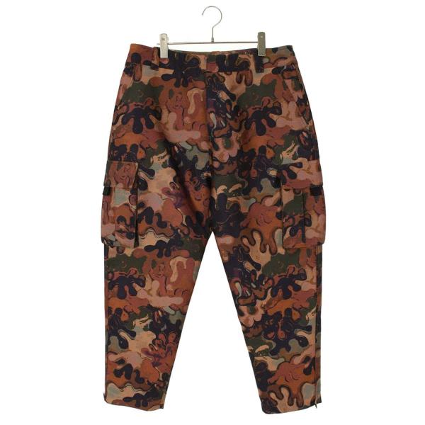 ディオール  ピータードイグ サイズ:52  013C122A5336 メタリック迷彩カーゴロングパンツ 中古 BS99 ディオール ピータードイグ サイズ:52 013C122A5336 メタリック迷彩