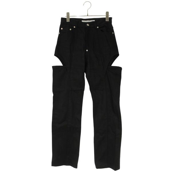 ジョンローレンスサリバン サイズ:XS  2C019-0324-TT カットアウトデザインロングパンツ 中古 BS99 JOHN LAWRENCE SULLIVAN（ジョン ローレンス サリバン） サイズ:XS