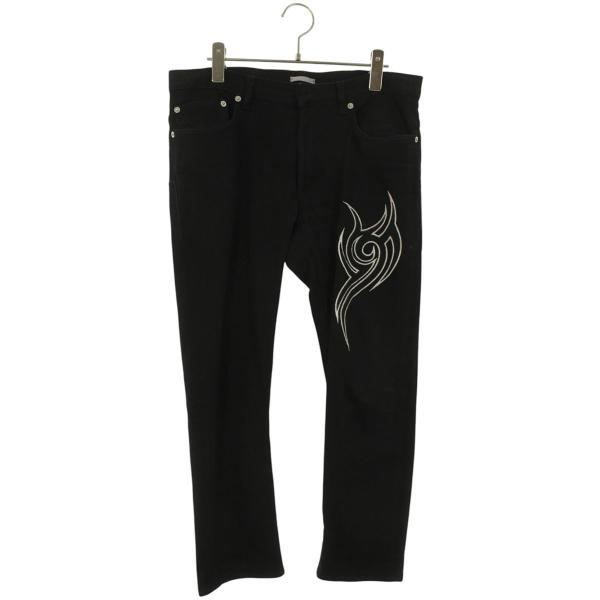 ディオールオム サイズ:30インチ  863DS11W4693 トライバル刺繍スキニーデニムパンツ 中古 BS99 Dior HOMME ディオールオム サイズ:30インチ 863DS11W4693 トライバル