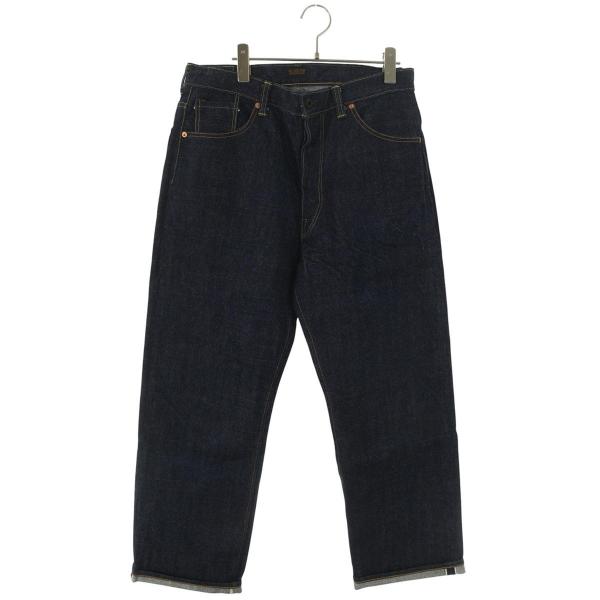 アットラスト サイズ:34インチ LOT126 大戦モデルボタンフライワイド