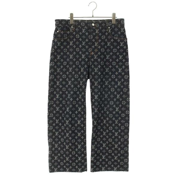 ルイヴィトン サイズ:29インチ  RM252M UZD HRD79W モノグラムスケートデニムパンツ 中古 SS13 LOUIS VUITTON（ルイ・ヴィトン） デニムパンツ サイズ:29インチ