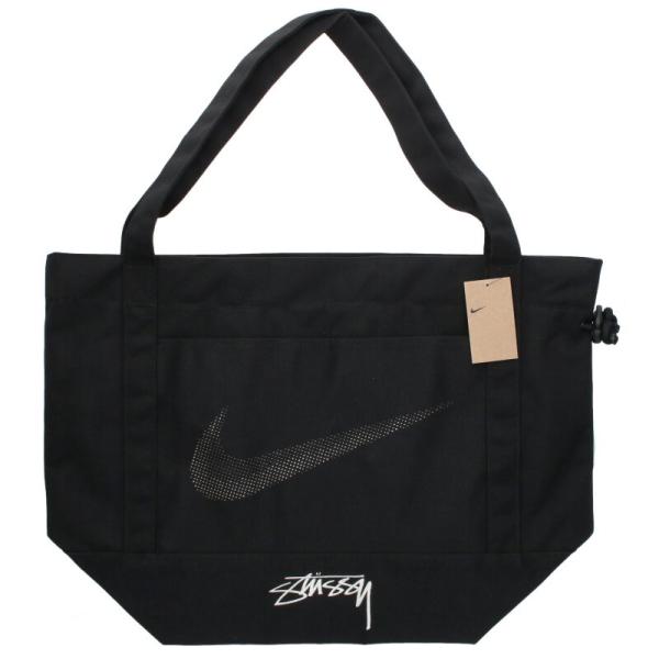 NIKE ナイキ トートバッグ ステューシー FZ9994-010 ロゴナイロン 
