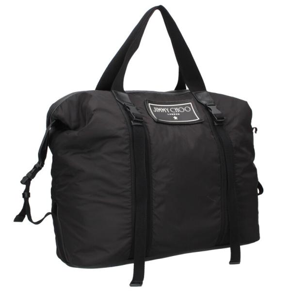 ジミーチュウ  ロゴパッチナイロントートバッグ 中古 BS99 JIMMY CHOO（ジミーチュウ） ロゴパッチナイロントートバッグ 中古