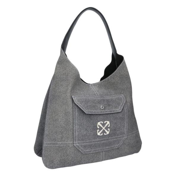 オフホワイト  METROPOLITAN TOTE/OMNA20AF24LEA0011001 メトロポリタンアローロゴ刺繍トートバッグ メンズ off white（オフホワイト） METROPOLITAN TOTE OMNA20AF24LEA0011001