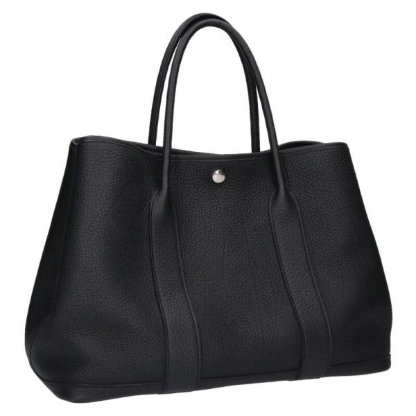 エルメス サイズ:PM  ガーデンパーティPM B刻印ネゴンダレザーハンドバッグ 中古 GZ14 HERMES（エルメス） ハンドバッグ ガーデンパーティPM B刻印ネゴンダ