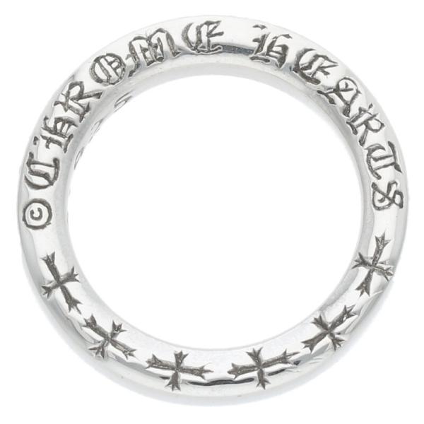 CHROME HEARTS クロムハーツ リング サイズ:4号 NTFL シルバー CHROME HEARTS クロムハーツ リング サイズ:4号 NTFL シルバー