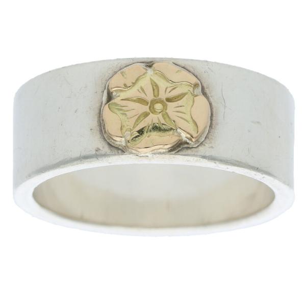 ゴローズ（goro's）平打ちローズリング　17号　リングのみ ゴローズ goro's 平打ちローズリング(21号) – DELTAone