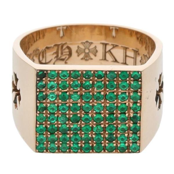 CHROME HEARTS クロムハーツ リング サイズ:13号 22K CIGAR BAND RING