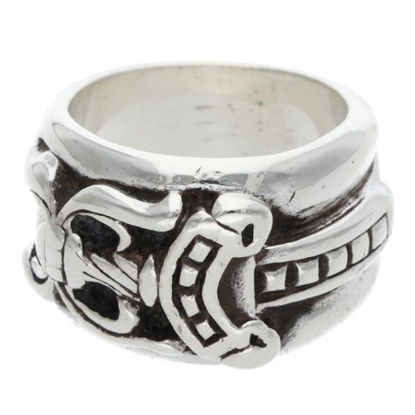 クロムハーツリング　9号 9号CHROME HEARTS/クロムハーツ リング・指輪 ダブルナローヴァイン