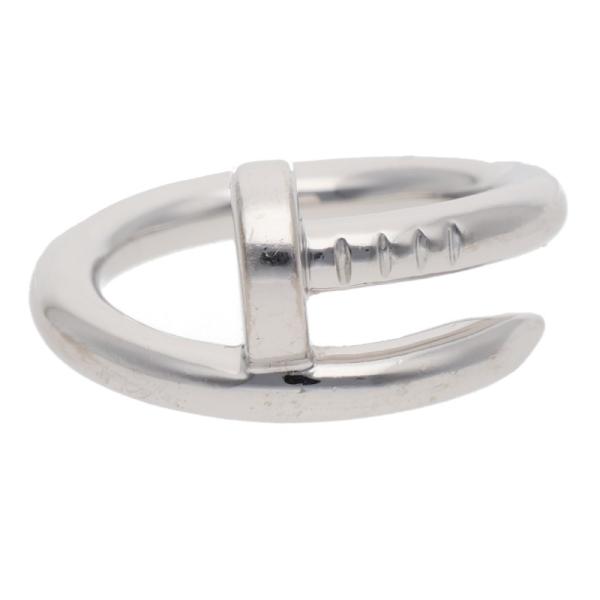 カルティエ　Cartier ジュストアンクル リング SM k18wg 47 Cartier（カルティエ） サイズ:47/7号 JUSTE UN CLOU RING ジュスト
