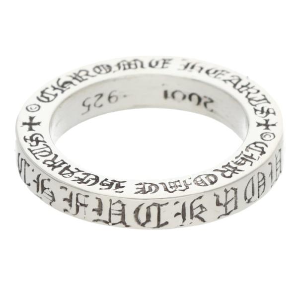 CHROME HEARTS（クロムハーツ） リング サイズ:8号 3mm SPACER FUCKYOU