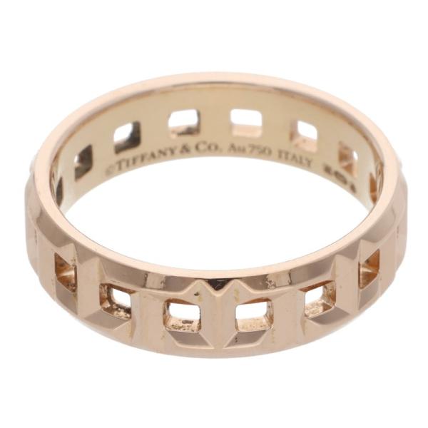 TIFFANY&Co.（ティファニー） サイズ:15号 Tトゥルー ワイド K18PG