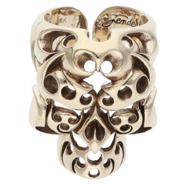 テンダーロイン tenderloin 缶バッジ　4個セット　ボルネオスカル TENDERLOIN（テンダーロイン） サイズ:19号 T-SKULL RING GOLD 8K