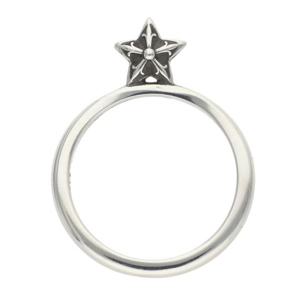 お*り様 クロムハーツ　22k バブルガムスターリング　7号 CHROME HEARTS（クロムハーツ） リング 7号 BUBBLGM STAR SU