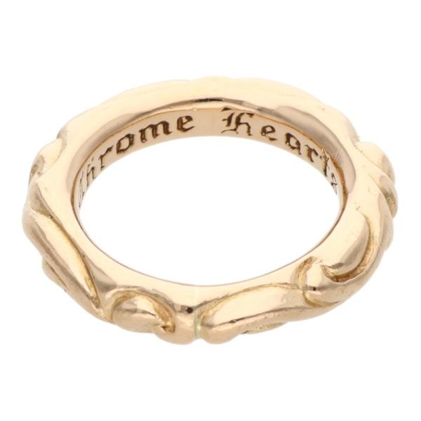 CHROME HEARTS（クロムハーツ） リング 13.5号 22K SCRL BAND 22K