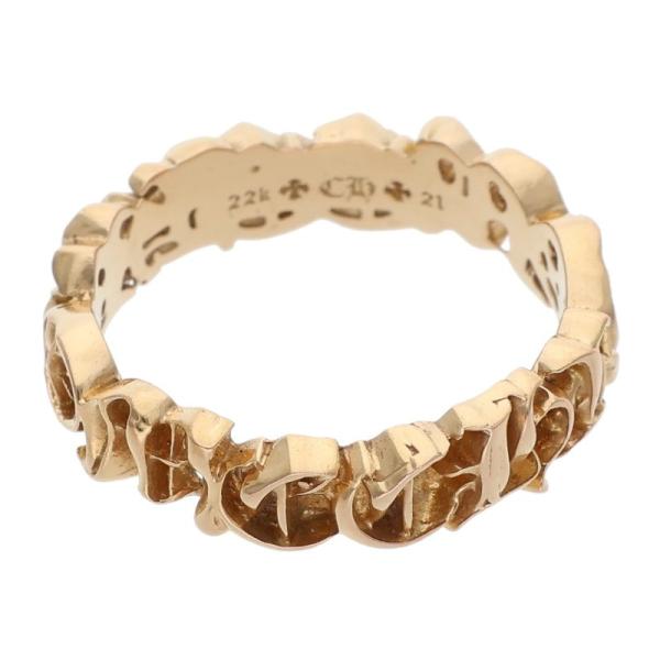 CHROME HEARTS（クロムハーツ） リング 12号 22K SCRIPT BAND