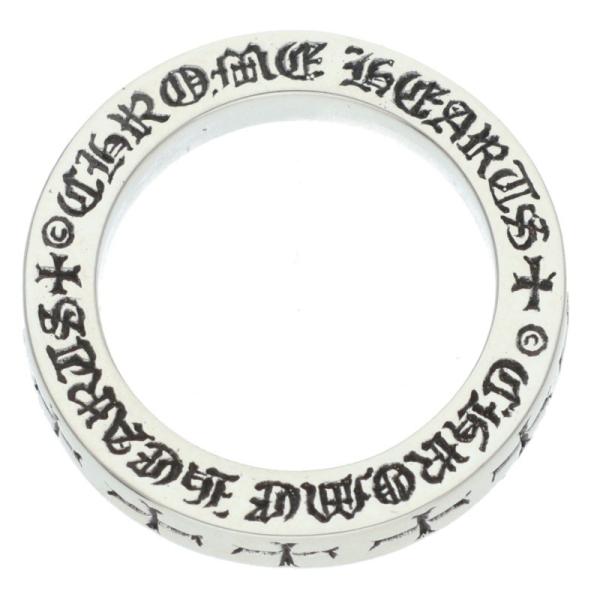 クロムハーツ  スペーサーファックユーリング　8号 CHROME HEARTS（クロムハーツ） リング 8号 3mm SPACER FUCKYOU 3mm