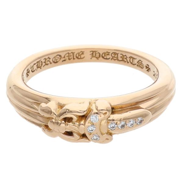 CHROME HEARTS クロムハーツ（原本無） 22K BABY CLSC P D 22Kベイビー クラシック ダガー PAVE ダイヤ ゴールド リング 15号【中古】 CHROME HEARTS（クロムハーツ） 12.5号 22K BABY CLSC P D 22Kベイビー