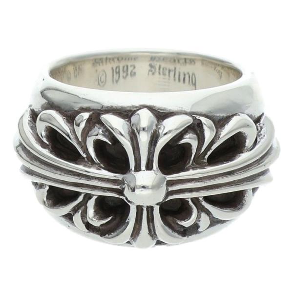 クロムハーツ FLRL CRS/フローラルクロス シルバーリング メンズ 14号 CHROME HEARTS（クロムハーツ） リング 8号 FLRL CRS フローラルクロス