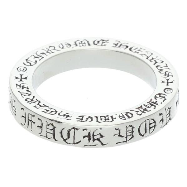 m*X様 Chrome Hearts 刻印入りシルバーリング　fuck you CHROME HEARTS（クロムハーツ） リング 10.5号 3mm SPACER FUCKYOU 3mm