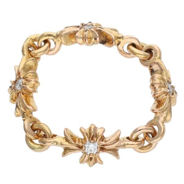 CHROME HEARTS（クロムハーツ） リング 11号 22K RING TNY E CH PLS