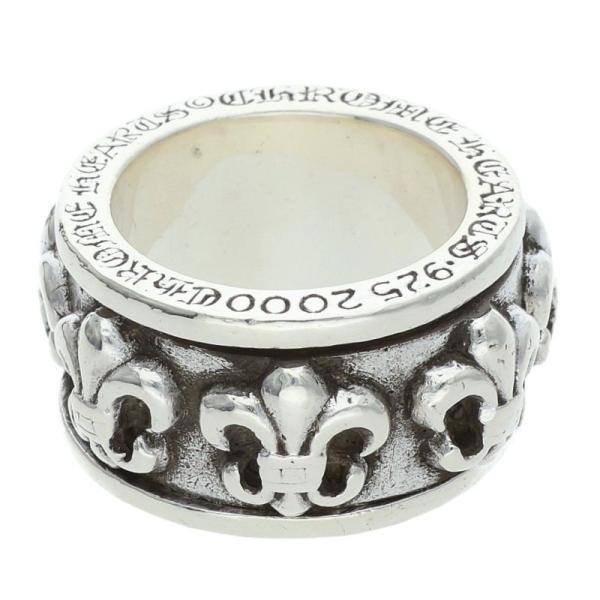CHROME HEARTS（クロムハーツ） リング 22号 RING SPINNER BS FLUER