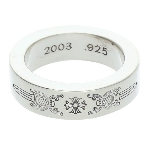 クロムハーツ　スペーサーリング　6mm 11号 CHROME HEARTS（クロムハーツ） リング 10号 6mm SPACER DAGGER 6mm