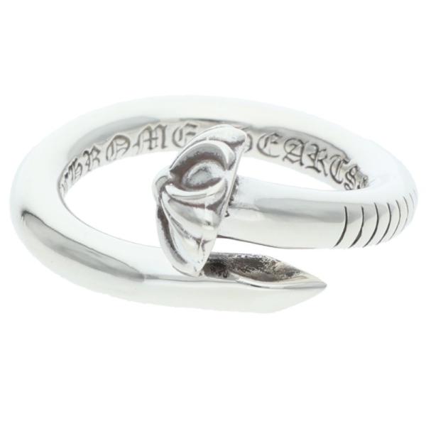 CHROME HEARTS（クロムハーツ） リング 7号 NAIL CRSBALL ネイルクロス