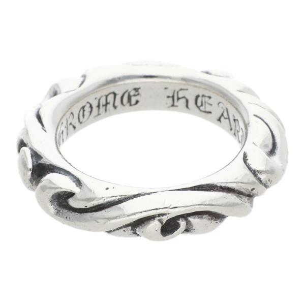 CHROME HEARTS（クロムハーツ） リング 4号 SCRL BAND スクロール