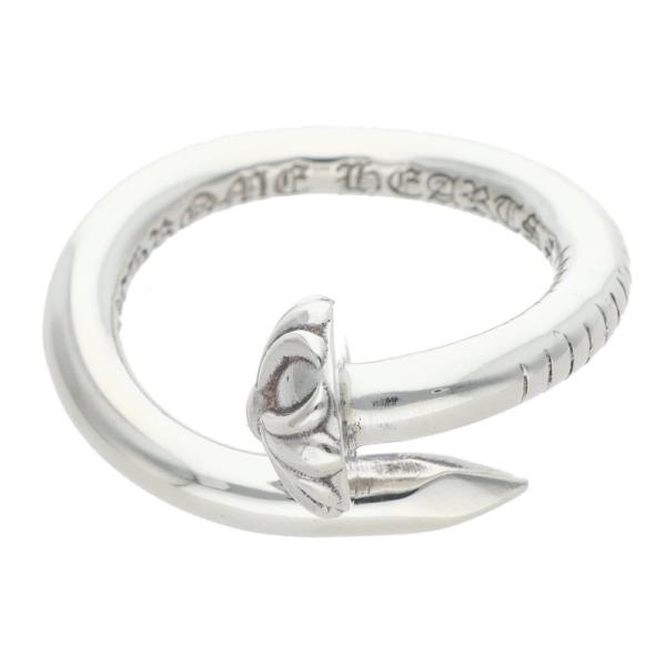 ラ*ル様 クロムハーツ NAIL CRSBALL/ネイルクロスボールシルバーリン CHROME HEARTS（クロムハーツ） サイズ:8号 NAIL CRSBALL ネイルクロス