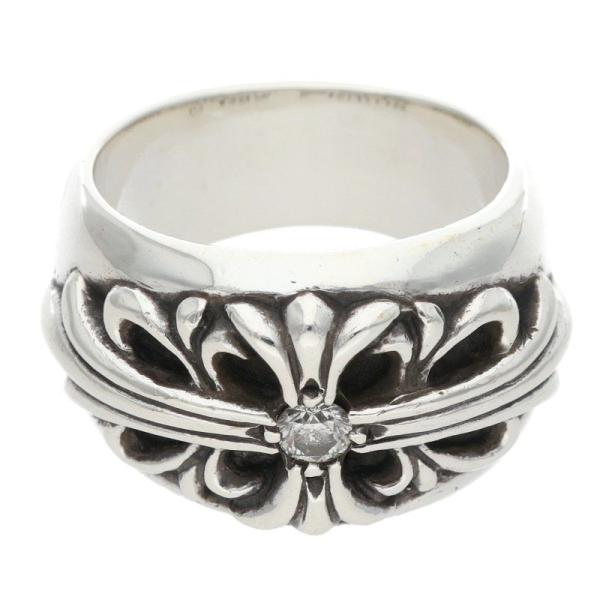 CHROME HEARTS（クロムハーツ） リング 13.5号 FLRL CRS 1DIA