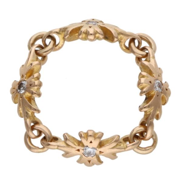 CHROME HEARTS（クロムハーツ） リング 14号 22K RING TNY E CH PLS