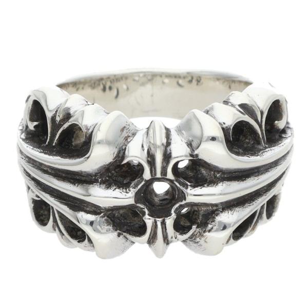 CHROME HEARTS（クロムハーツ） 14号 K&T シルバーリング 中古 SJ02 