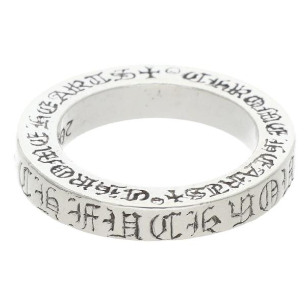 クロムハーツ  3mm SPACER FUCKYOU/3mmスペーサーファックユー シルバーリング メンズ 5号 CHROME HEARTS（クロムハーツ） 5号 3mm SPACER FUCKYOU 3mmスペーサー