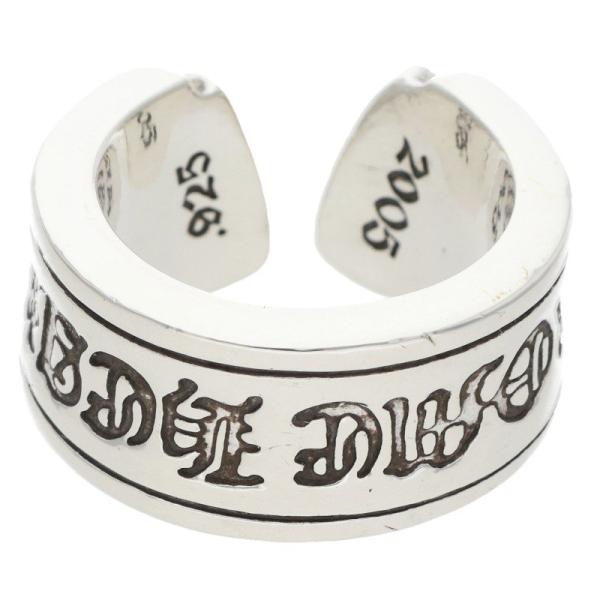 CHROME HEARTS (クロムハーツ)ラージスクロールラベルリング 20号 CHROME HEARTS（クロムハーツ） サイズ:14号 LG SCROLL LABEL ラージ