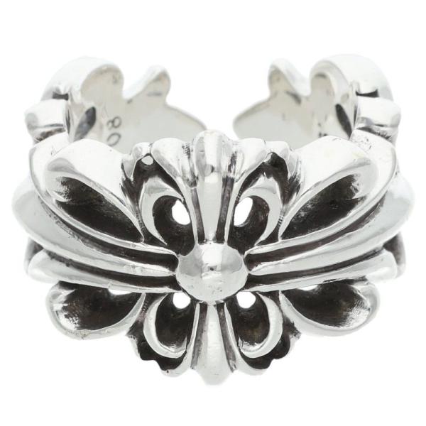 CHROME HEARTS（クロムハーツ） サイズ:10.5号 DBL FLRL CRS ダブル