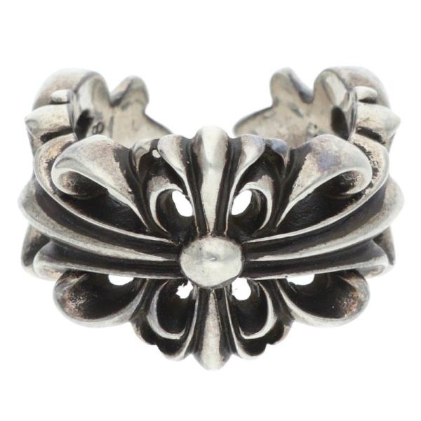 CHROME HEARTS（クロムハーツ） サイズ:16.5号 DBL FLRL CRS ダブル
